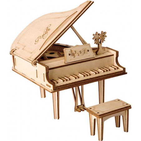 Grand Piano, Hout 3D puzzel, Rolife