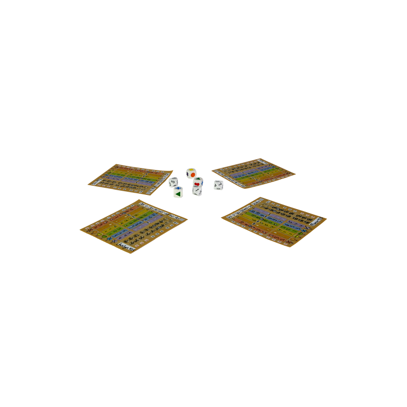 Lost Cities: Roll & Write - Dobbelspel, 999games