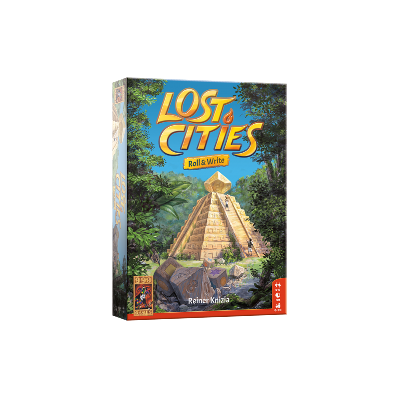 Lost Cities: Roll & Write - Dobbelspel, 999games