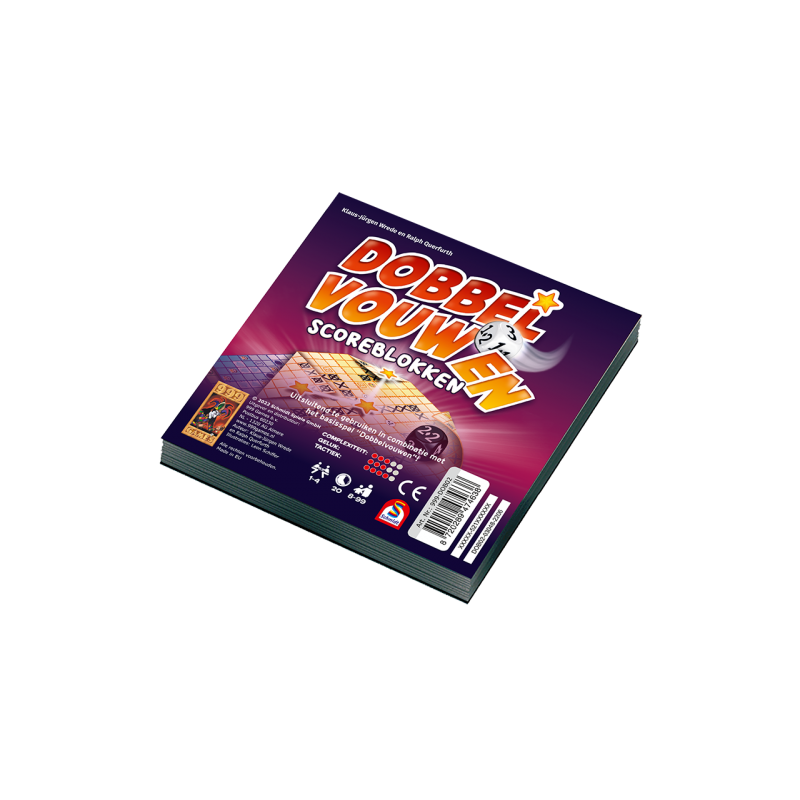 Dobbel Vouwen Scoreblokken - Dobbelspel, 999 games