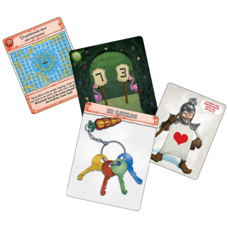 Pocket Escape Room - In Wonderland Kaartspel, 999games