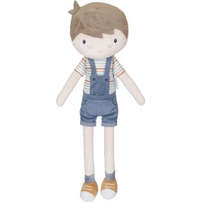Knuffelpop Jim 50cm - Little Dutch