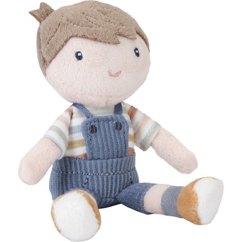 Knuffelpop Jim 10cm - Little Dutch