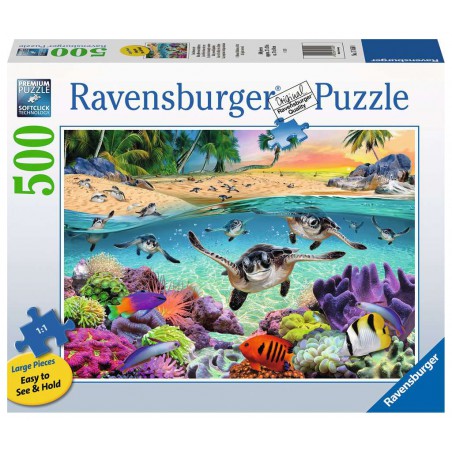 Baby zeeschildpadden 500p XL Ravensburger