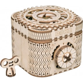 Treasure Box, Houten 3D puzzel, Rokr