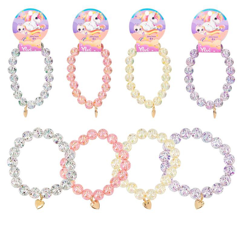 Ylvi Armband met glitterkralen