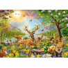 Mooie hertenfamilie kinderpuzzel  200 XXL stukjes Ravensburger