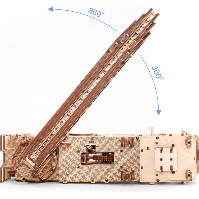 Brandweerwagen, Houten 3D Puzzel, EWA