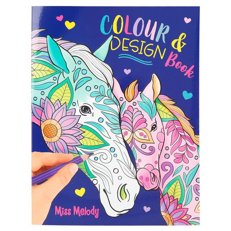 Miss Melody Colour & Design book 12452