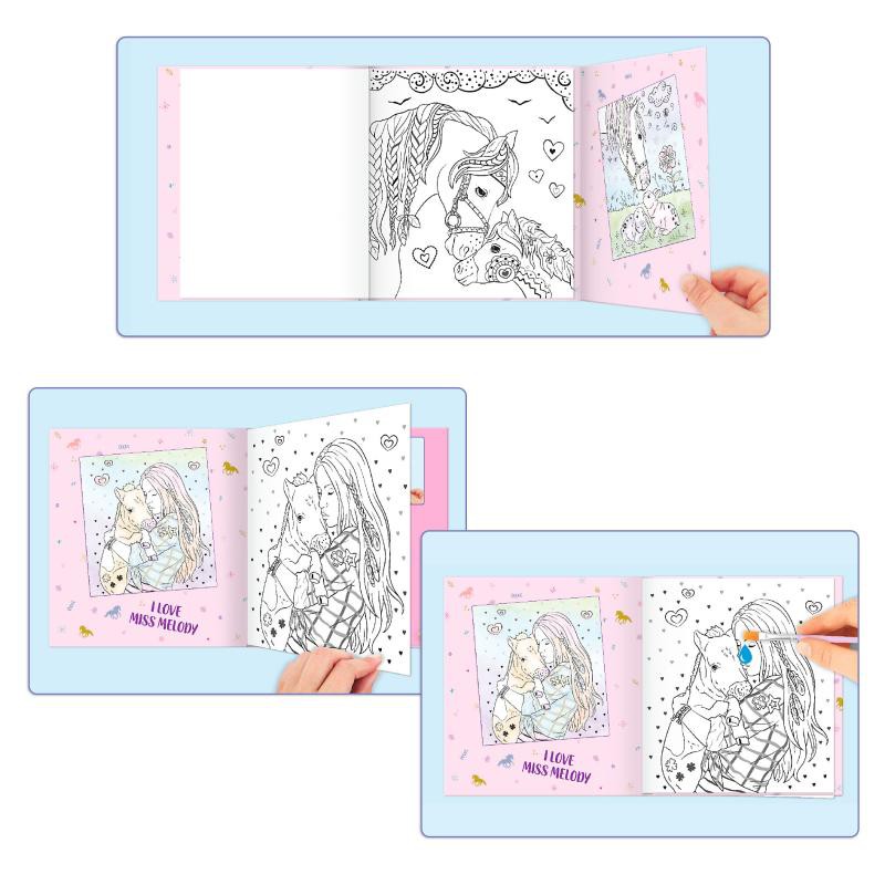 Miss Melody Water colour book 12576