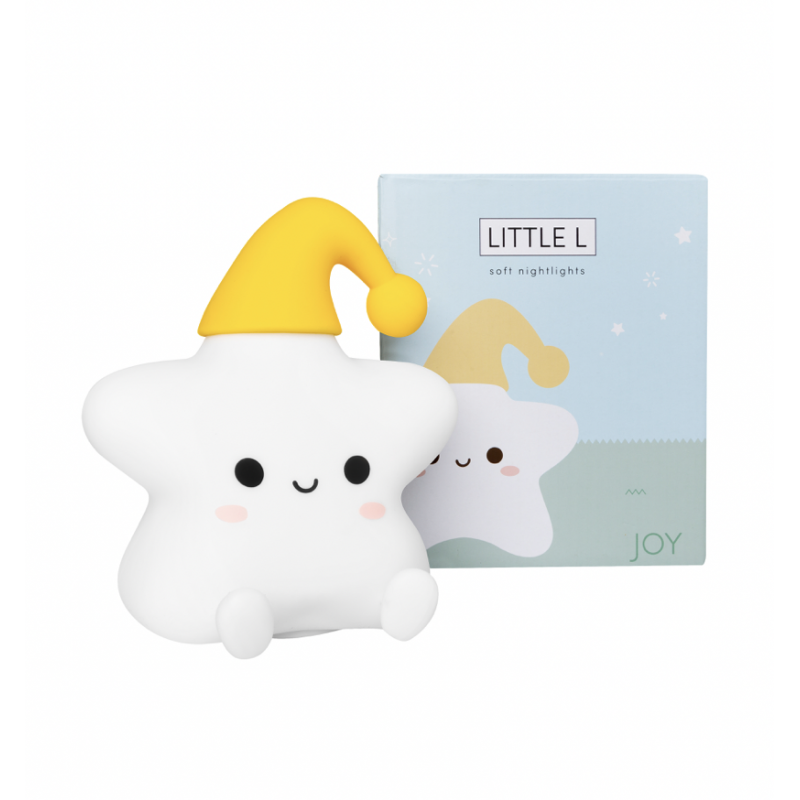Little L soft nightlights - Nachtlamp Joy ster