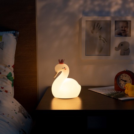 Little L soft nightlights - Nachtlamp Lilly zwaan