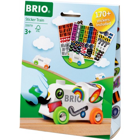 Brio Stickertrein