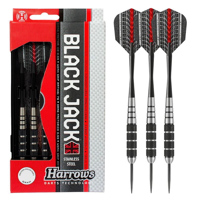 Darts - Harrows, Black Jack 24 gram