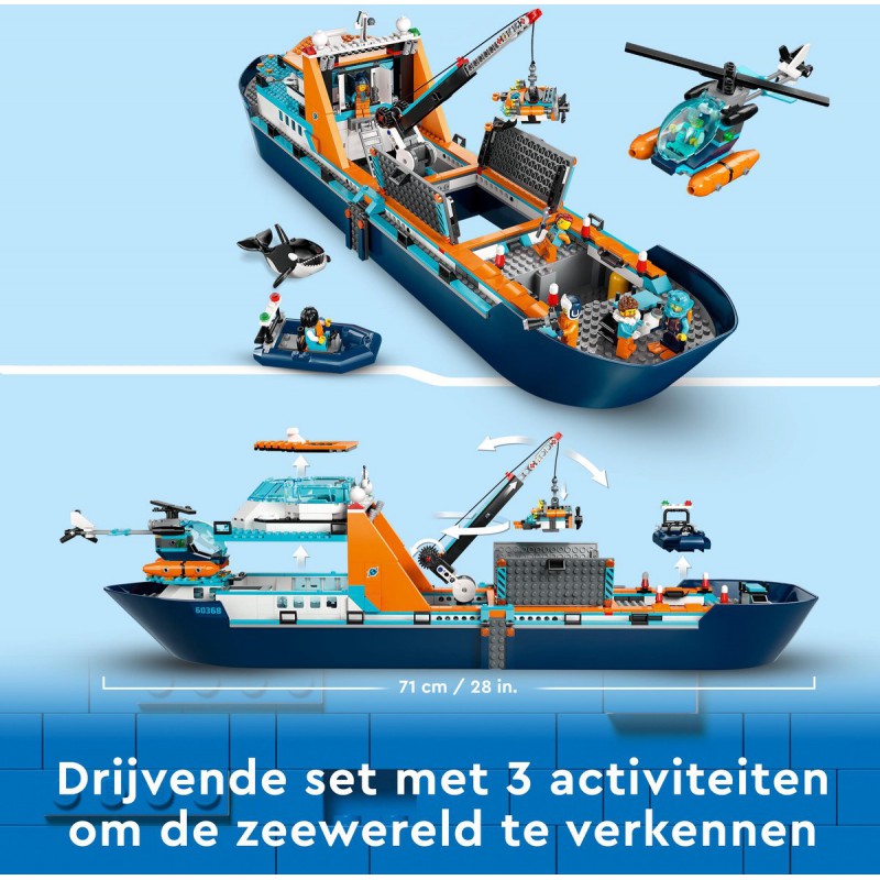LEGO City 60368 Poolonderzoeksschip