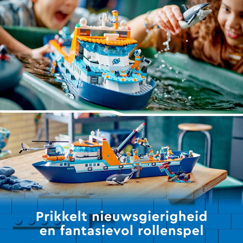 LEGO City 60368 Poolonderzoeksschip