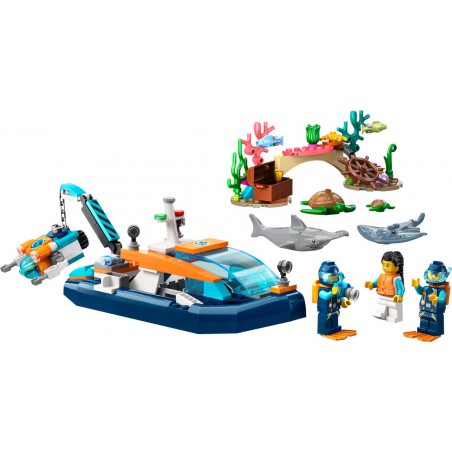 LEGO City 60377 Verkenningsduikboot