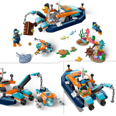 LEGO City 60377 Verkenningsduikboot