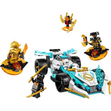 LEGO NINJAGO 71791 Zane's drakenkracht Spinjitzu racewagen