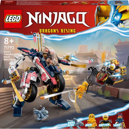 LEGO NINJAGO 71792 Sora's transformerende mecharacemotor