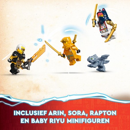 LEGO NINJAGO 71792 Sora's transformerende mecharacemotor