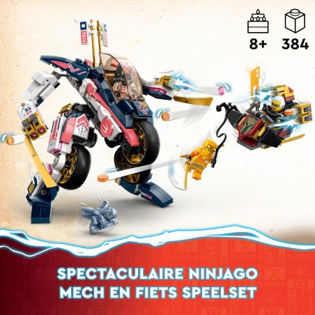 LEGO NINJAGO 71792 Sora's transformerende mecharacemotor