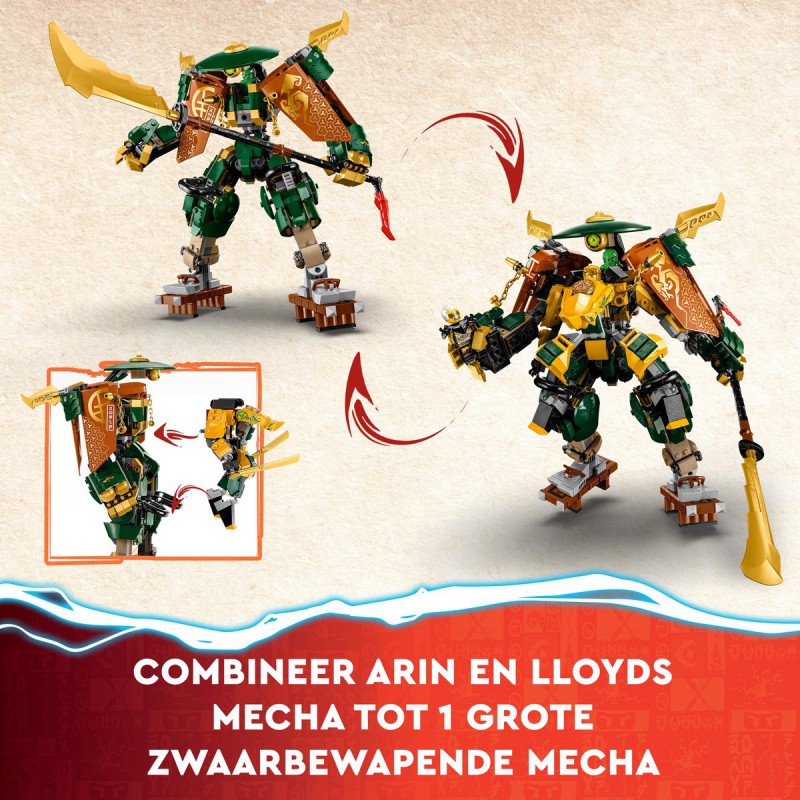 LEGO NINJAGO 71794 Lloyd en Arins ninjateammecha