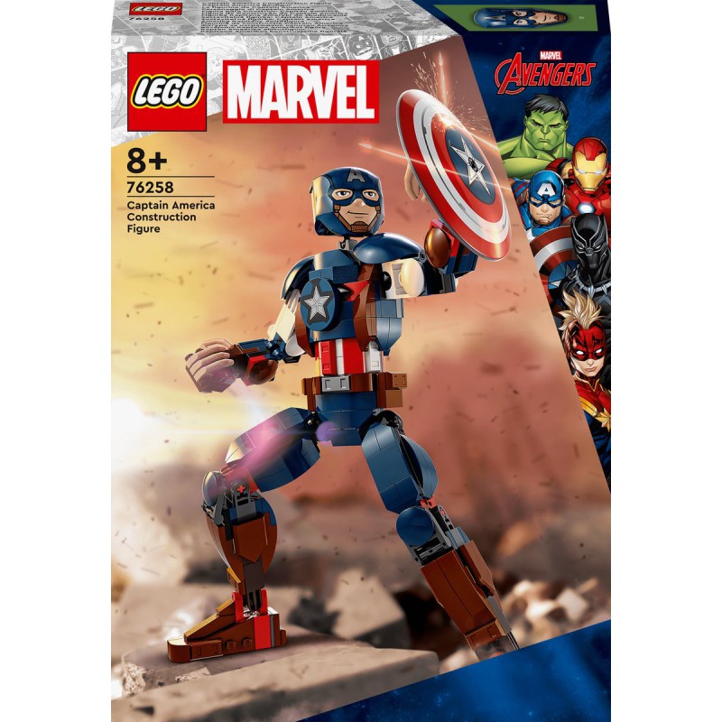 LEGO MARVEL - 76258 Captain America bouwfiguur