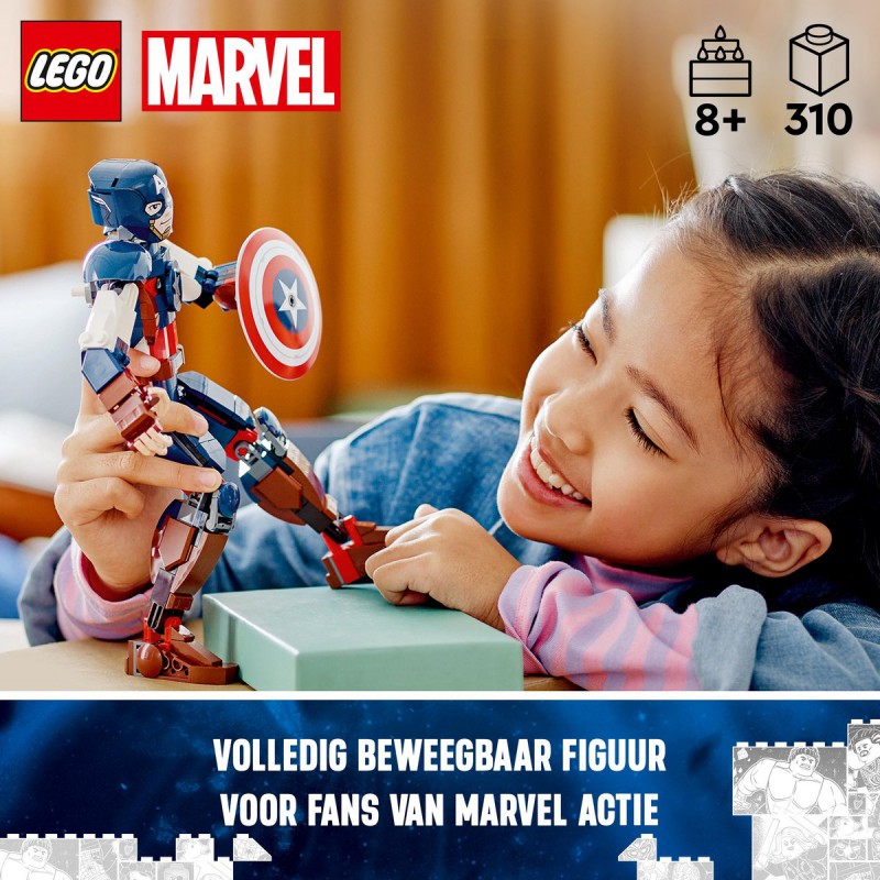 LEGO MARVEL - 76258 Captain America bouwfiguur