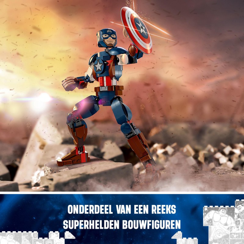 LEGO MARVEL - 76258 Captain America bouwfiguur