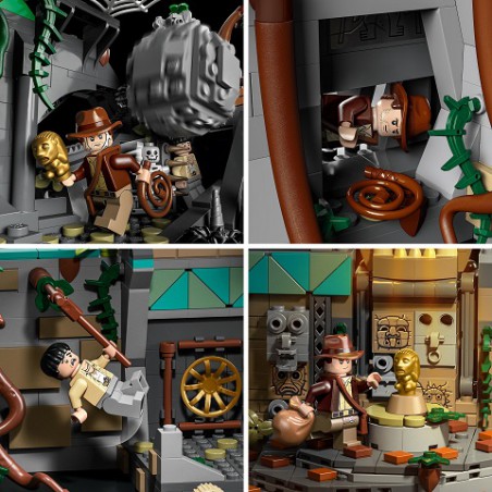 Lego Indiana Jones - Tempel van het Gouden Beeld  77015