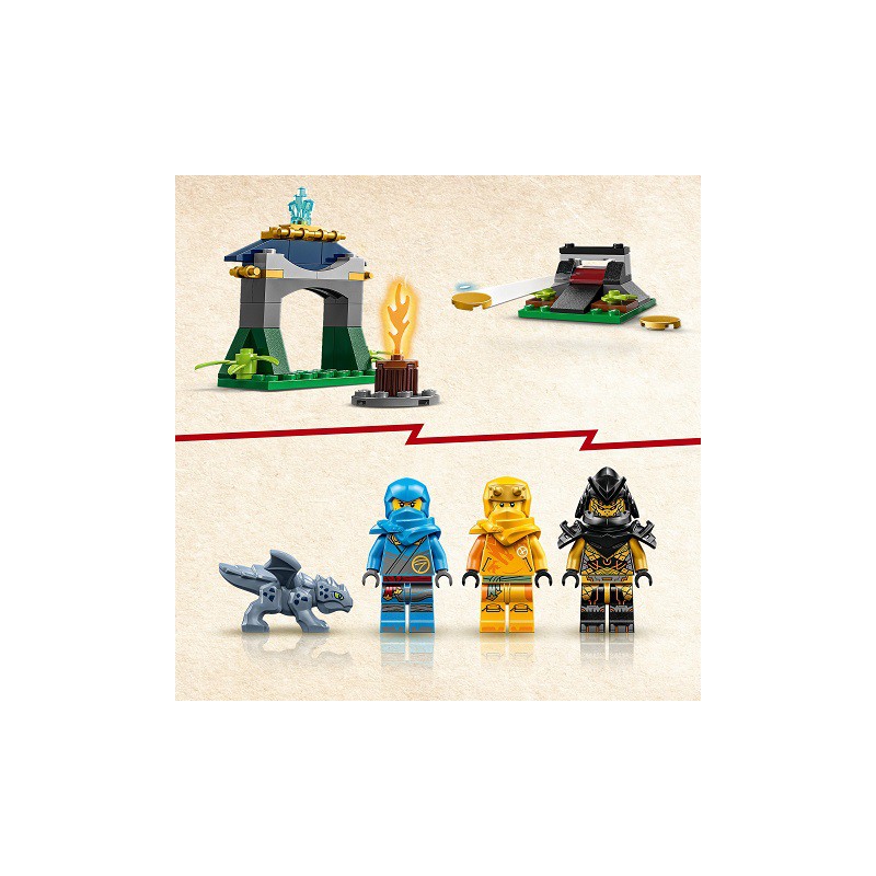 LEGO NINJAGO 71798 Nya en Arins babydrakenduel