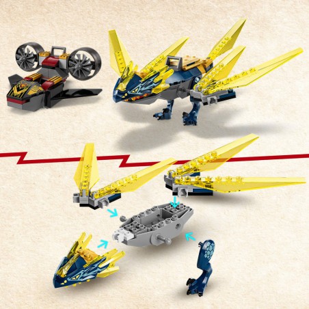 LEGO NINJAGO 71798 Nya en Arins babydrakenduel