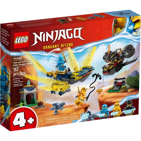 LEGO NINJAGO 71798 Nya en Arins babydrakenduel