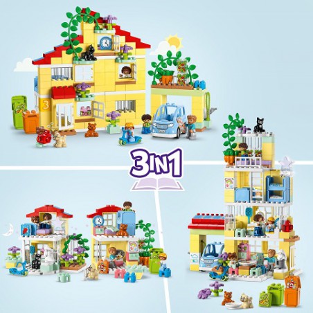 LEGO DUPLO - 10994 3in1 Familiehuisagen