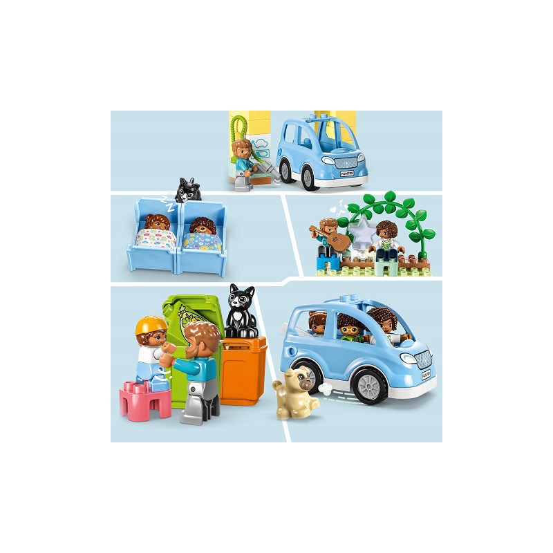 LEGO DUPLO - 10994 3in1 Familiehuisagen