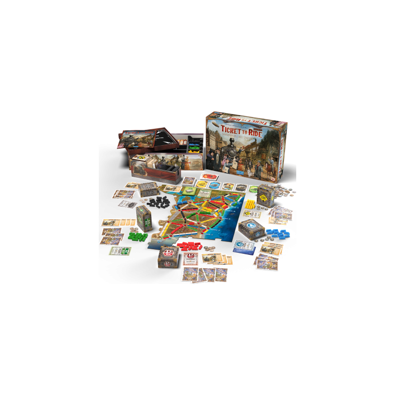 Ticket to Ride Legacy Legendes uit het Westen - Bordspel, Asmodee