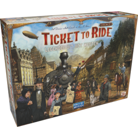 Ticket to Ride Legacy Legendes uit het Westen - Bordspel, Asmodee