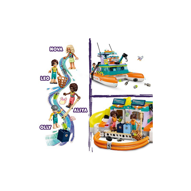 LEGO FRIENDS - 41734 Reddingsboot op zee