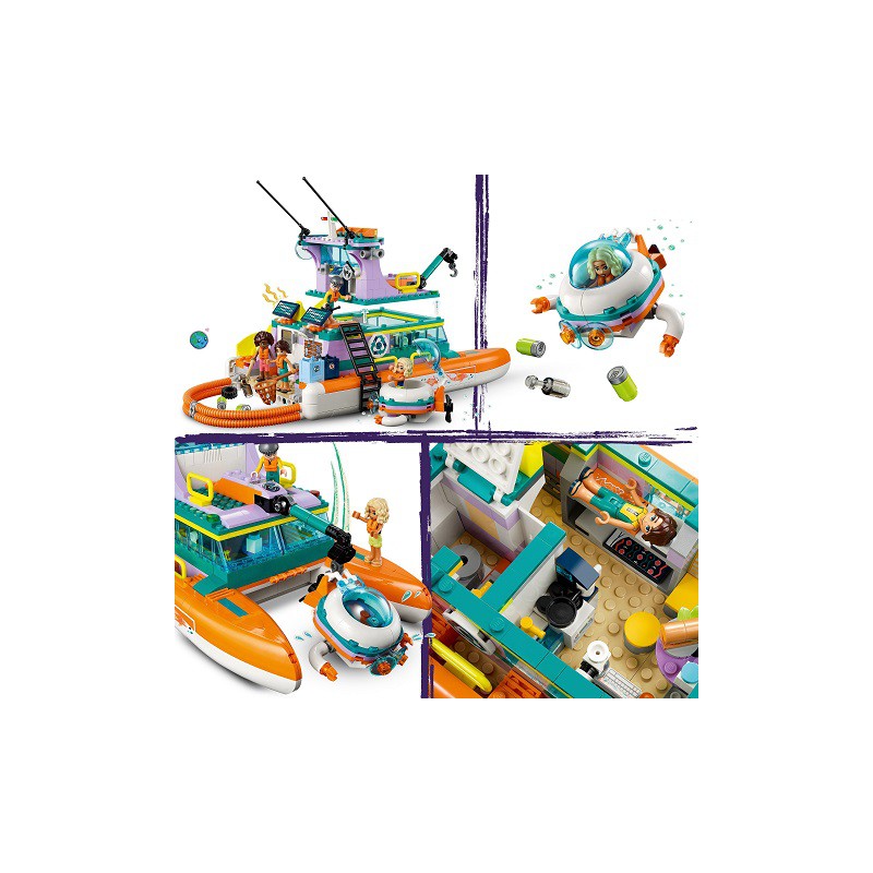 LEGO FRIENDS - 41734 Reddingsboot op zee