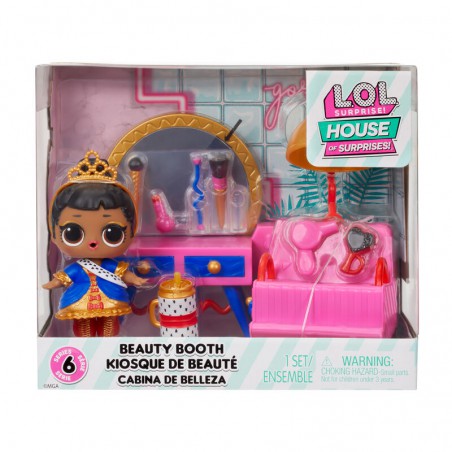 L.O.L. Furniture playset with doll Beauty booth