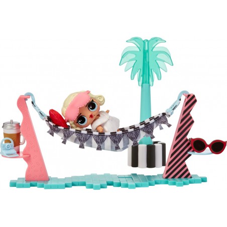 L.O.L. Furniture playset with doll Vacay lounge