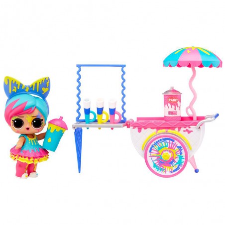 L.O.L. Furniture playset with doll Art cart