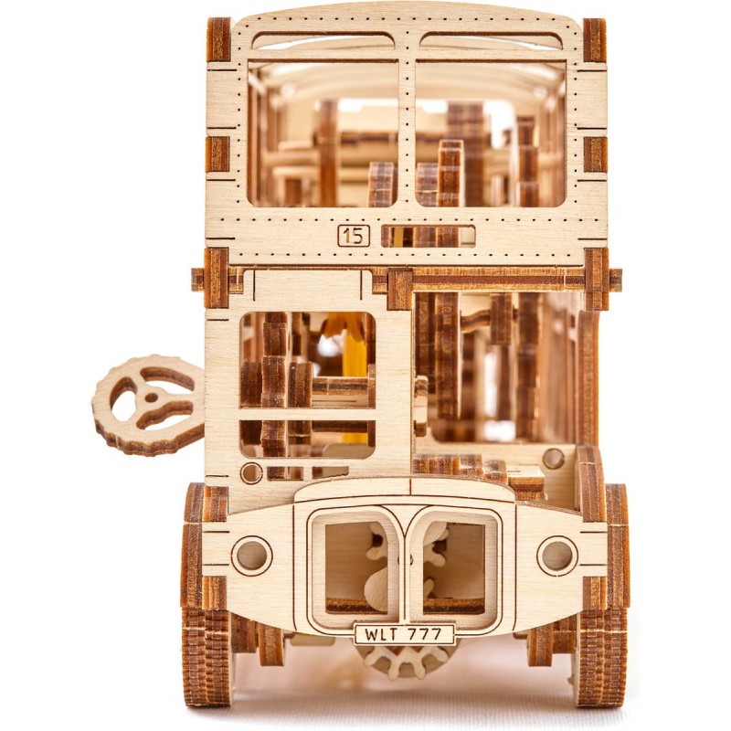 London Bus, Hout 3D puzzel, Wooden city