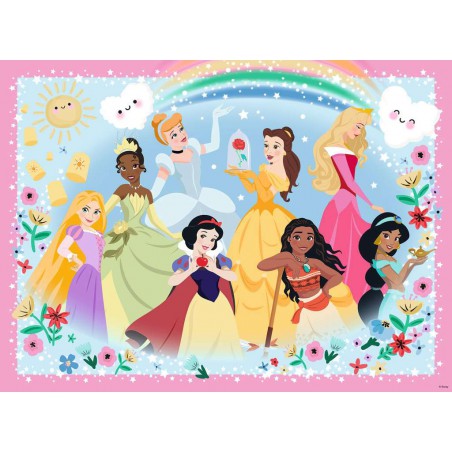 Disney, prinsessen, Sterk, mooi en dapper 100p Ravensburger