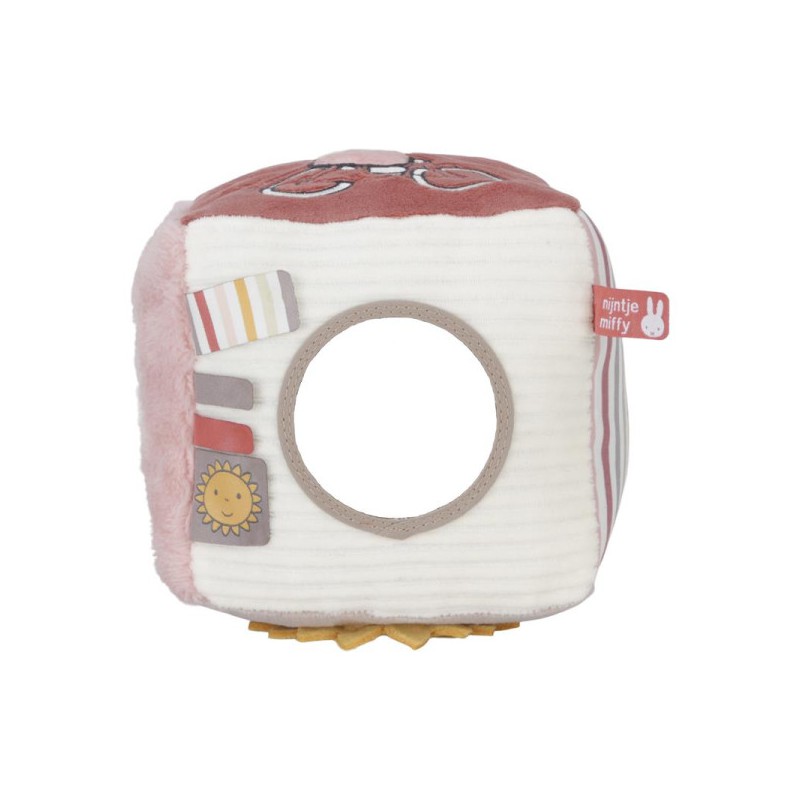 Nijntje kubus fluffy pink