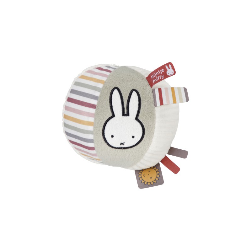 Nijntje bal fluffy pink