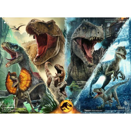 Jurassic World, Dinosaurussoorten 100 stukjes puzzel Ravensburger