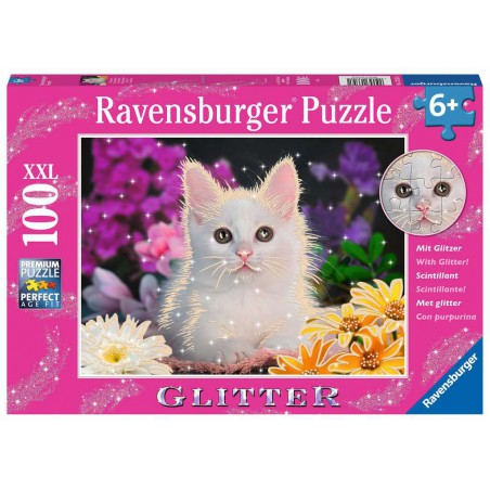 Schitterend katje 100 stukjes puzzel Ravensburger