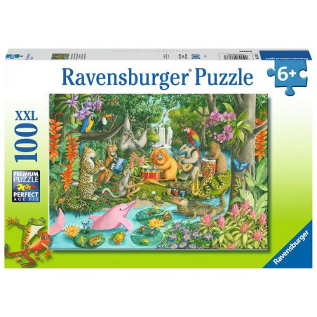 Het jungle orkest 100 stukjes puzzel Ravensburger